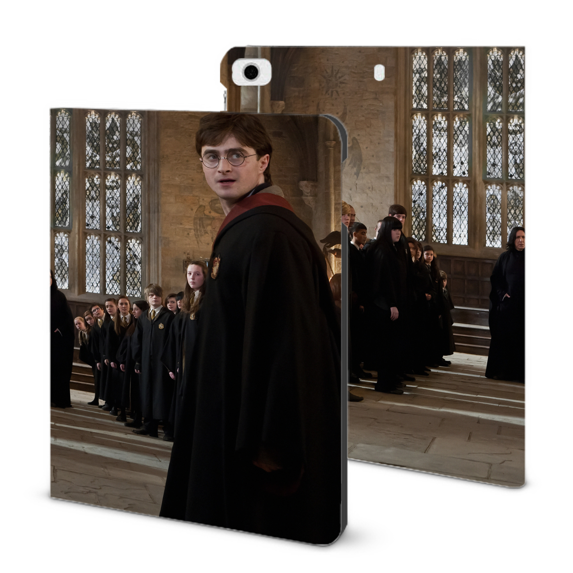 （画像用） Harry Potter ハリー・ポッターシリーズ IPad ケース ブック型 PUレザー TPU 耐衝撃 軽量 薄型 ペン収納なし 全面保護 IPad 各モデル対応
